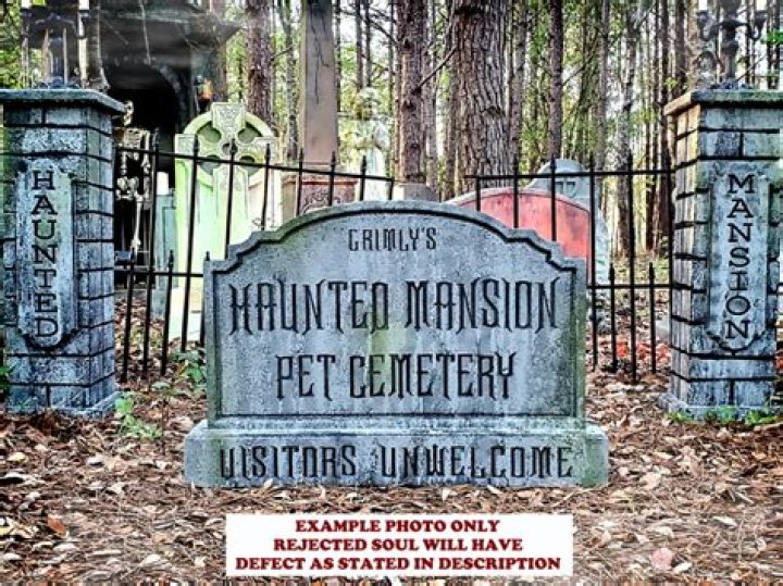 The Haunted Mansion Crypts and Pet Cemetery